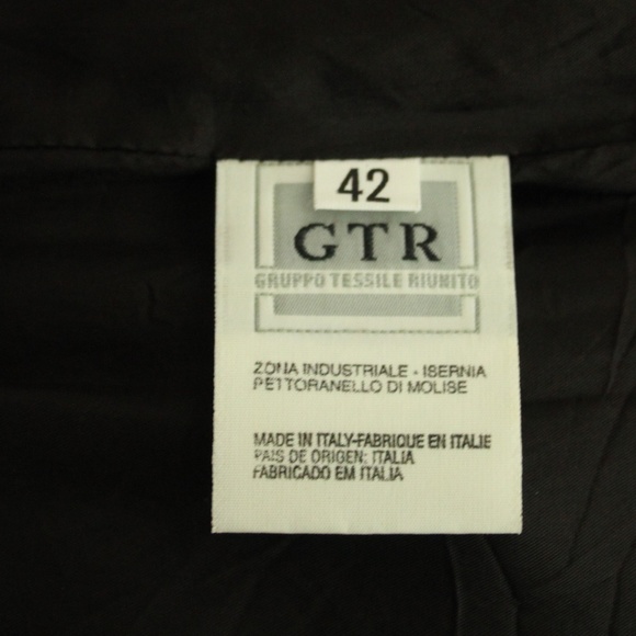 Helmut Lang Vintage Runway 1997 Velvet Button Up Satin Trim Coat Jacket 42 US M - Picture 7 of 8